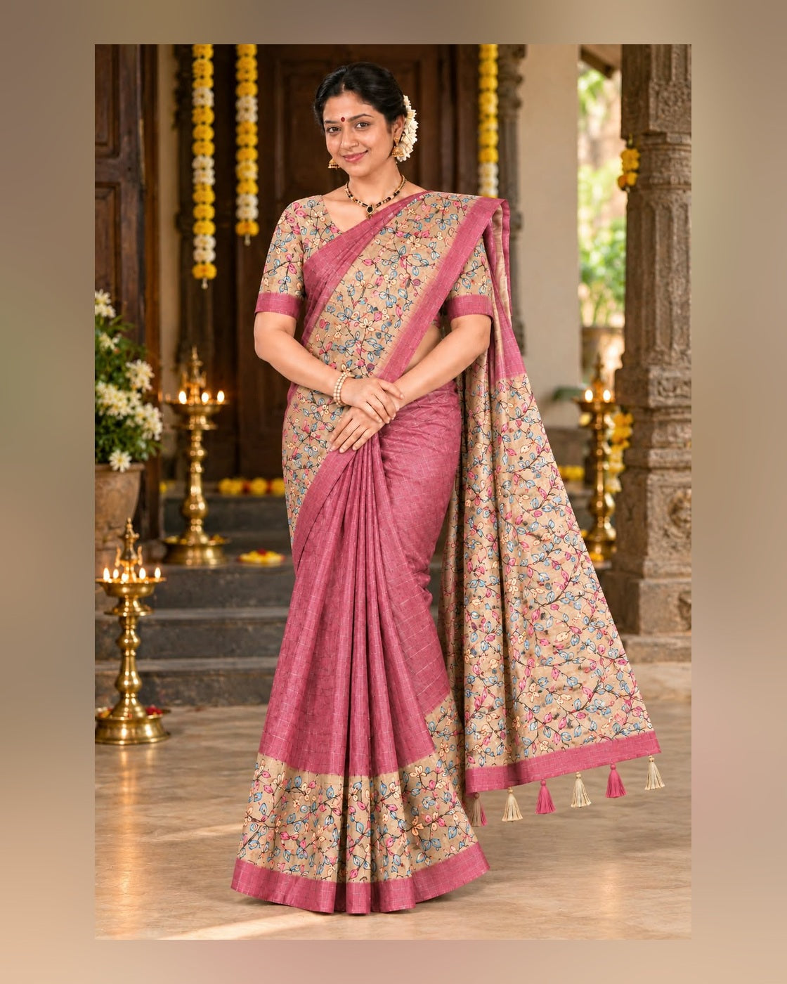 Dusty Rose Pink full view front 4:5